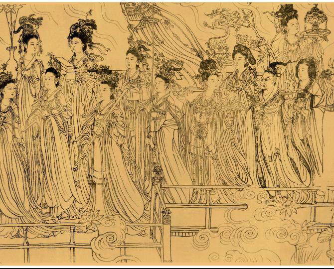 吴道子:“吴带当风”百代画圣 吴道子:“吴带当风”百代画圣