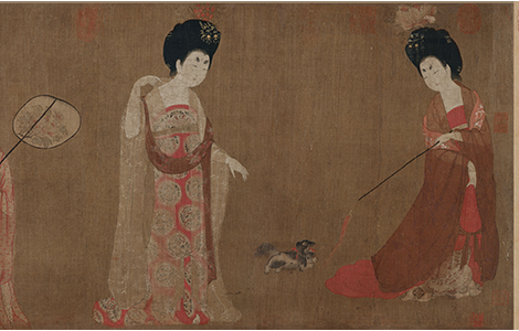 唐 周昉 被誉为“唐代仕女画第一”的配图3-墨韵书香