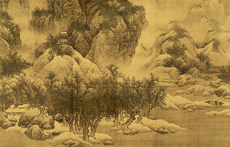 宋 范宽 雪景寒林图(新)128x103