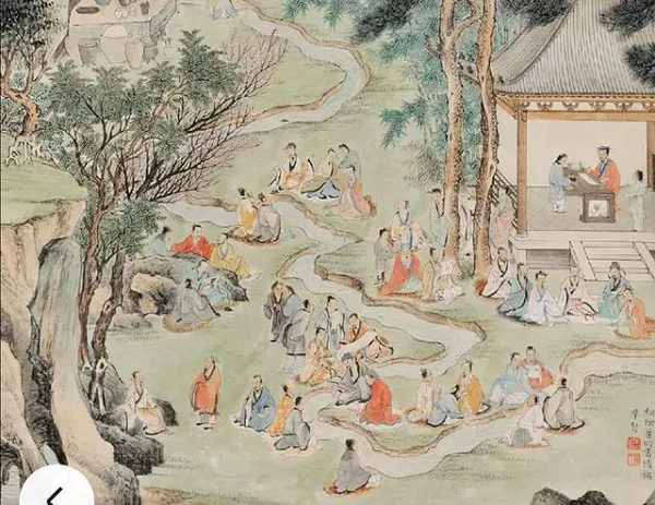 兰亭雅集:流觞曲水间的诗酒风流与《兰亭序》传奇 兰亭雅集:流觞曲水间的诗酒风流与《兰亭序》传奇