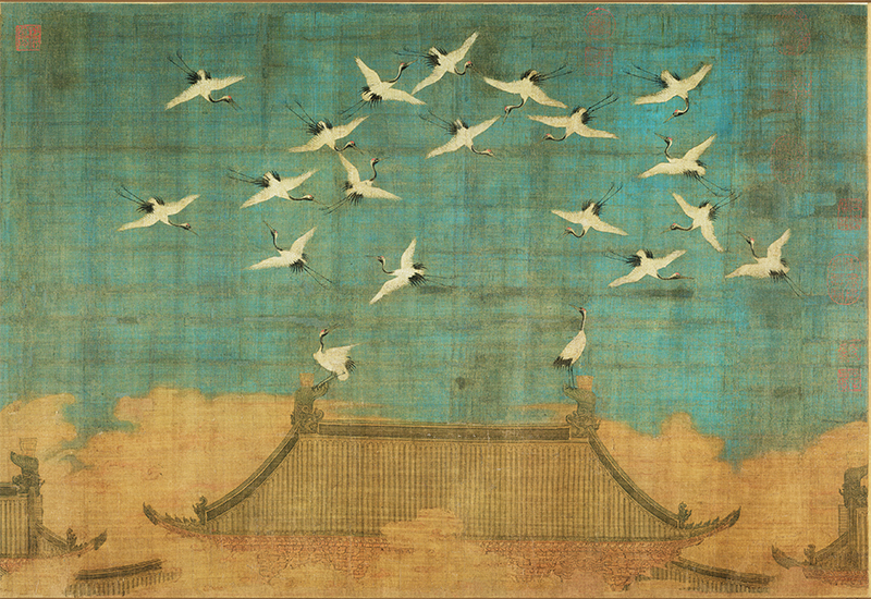 历代画家笔下的吉祥之鸟—鹤 历代画家笔下的吉祥之鸟—鹤