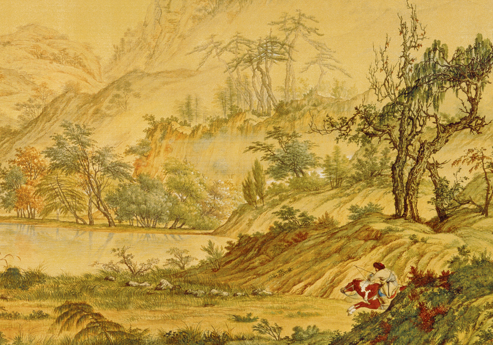 不愧传世名画,每个局部单独看都是经典之作 郎世宁的《百骏图》 不愧传世名画,每个局部单独看都是经典之作 郎世宁的《百骏图》