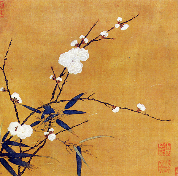历代画家笔下的“四君子”之一——梅 历代画家笔下的“四君子”之一——梅