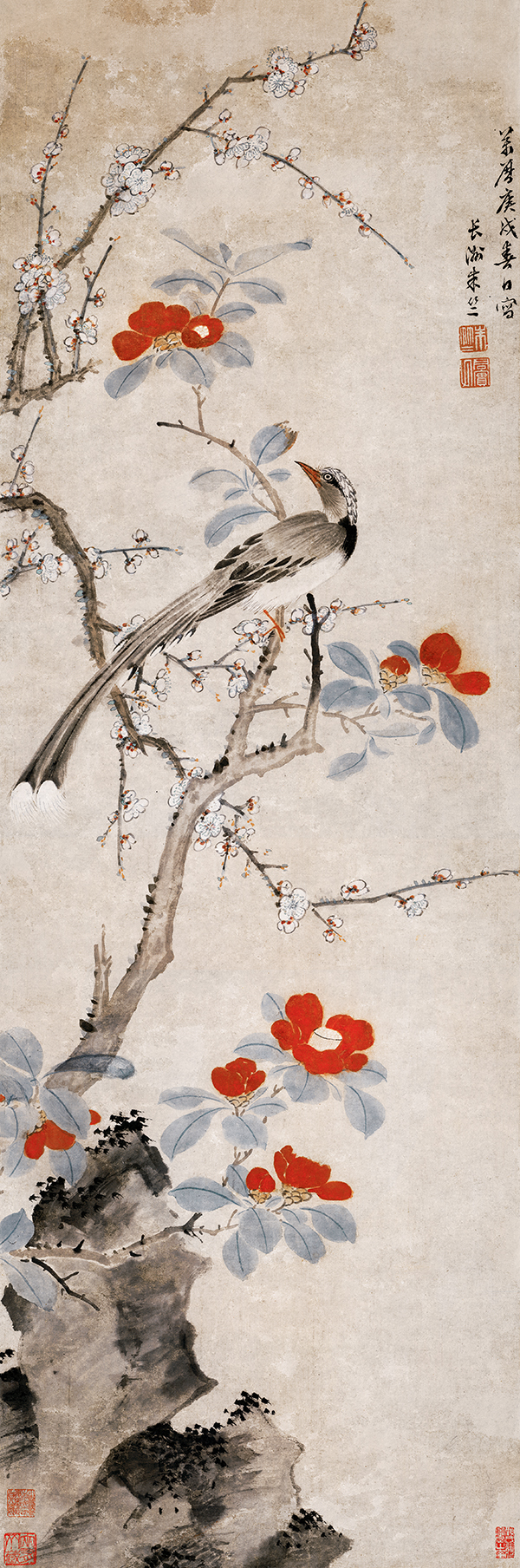 历代画家笔下的“四君子”之一——梅 历代画家笔下的“四君子”之一——梅