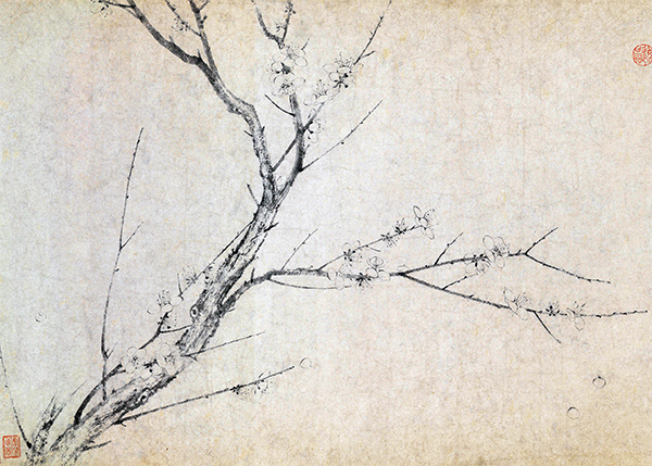 历代画家笔下的“四君子”之一——梅 历代画家笔下的“四君子”之一——梅