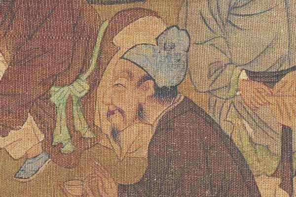 五代南唐 李昪 货郎图页24x59故宫博物院 五代南唐 李昪 货郎图页24x59故宫博物院