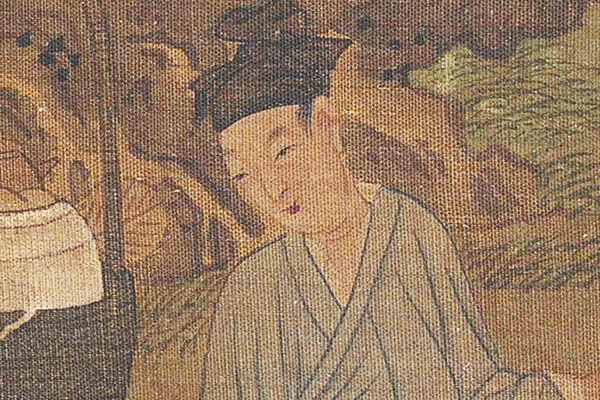 五代南唐 李昪 货郎图页24x59故宫博物院 五代南唐 李昪 货郎图页24x59故宫博物院