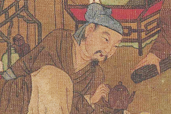 五代南唐 李昪 货郎图页24x59故宫博物院 五代南唐 李昪 货郎图页24x59故宫博物院