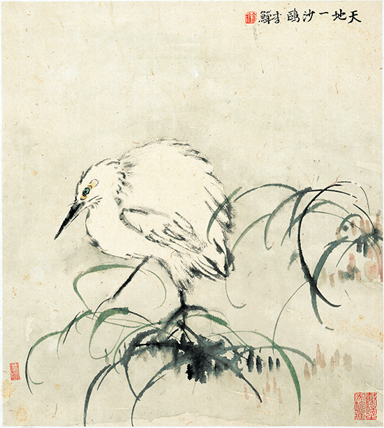 清 李鱓 花卉十二开 李复堂