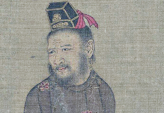 北宋 李赞华 番騎图全卷 绢27.4x127