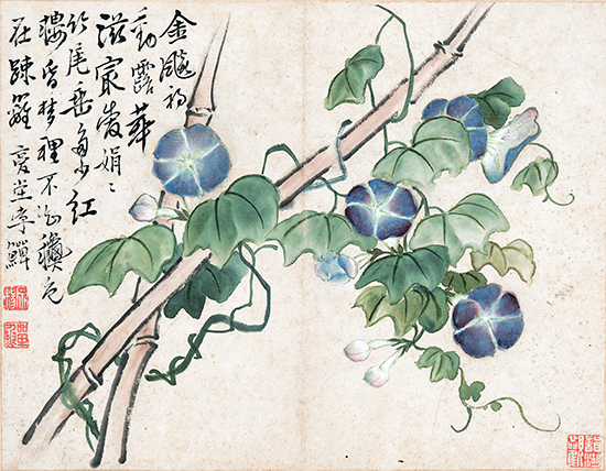 清 李鱓 花鸟册十开 李复堂