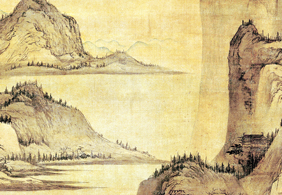 蓝瑛 明末清初山水画家 开创的 “武林派” “后浙派”