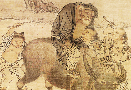 宋 刘履中 田畯醉归图(全卷)绢本28x188.4 刘履中笔下的田园诗意