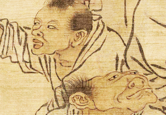 宋 刘履中 田畯醉归图(全卷)绢本28x188.4 刘履中笔下的田园诗意