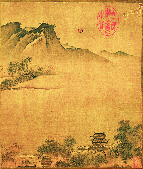 宋 叶肖严 西湖十景