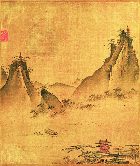 宋 叶肖严 西湖十景