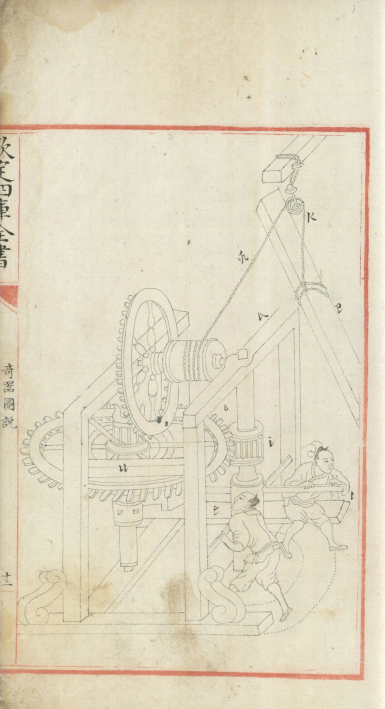 钦定四库全书.零本.子部.奇器图说.卷三.清乾隆时期文渊阁抄本
