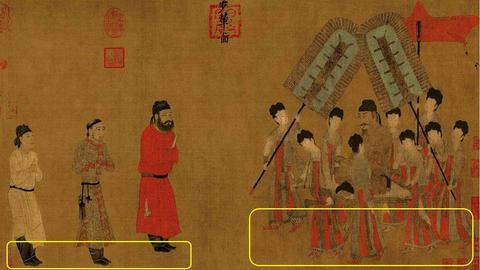 《步辇图》的唐蕃联姻故事和千年画卷中的文化交响 《步辇图》的唐蕃联姻故事和千年画卷中的文化交响