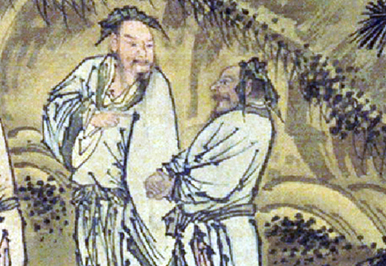 明 戴进 三顾草庐图 54x33 明代 “浙派” 山水画创始人之一