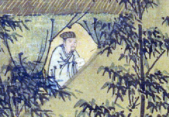 明 戴进 三顾草庐图 54x33 明代 “浙派” 山水画创始人之一
