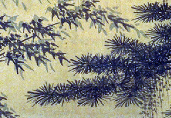 明 戴进 三顾草庐图 54x33 明代 “浙派” 山水画创始人之一