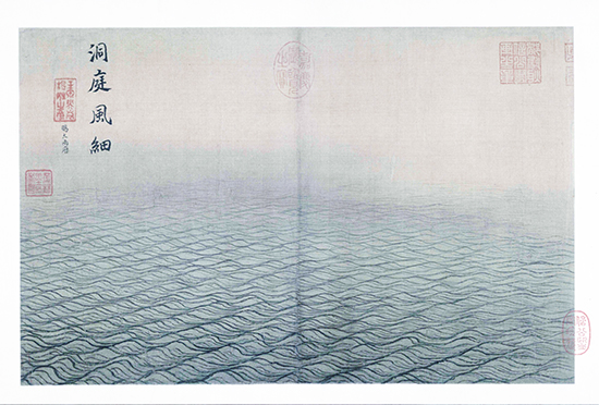 南宋 马远 水图卷(全卷)绢本 画史上以 “马一角” 闻名