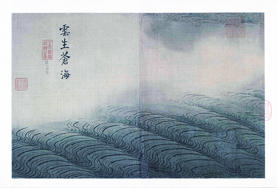 南宋 马远 水图卷(全卷)绢本 画史上以 “马一角” 闻名
