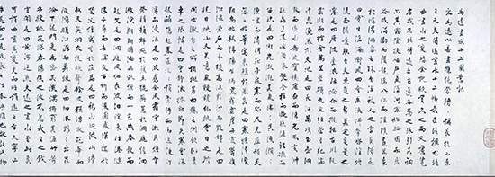 南宋 马远 水图卷(全卷)绢本 画史上以 “马一角” 闻名