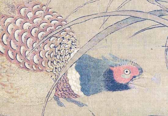 南宋 李迪 枫鹰稚鸡图轴 宋代院体花鸟画的巨构杰作