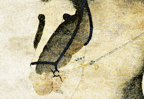 元|赵雍《挟弹游骑图》元代贵族的生活风貌