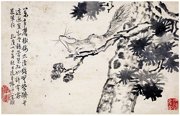 清 李鱓 花鸟十二开 纸本 李复堂