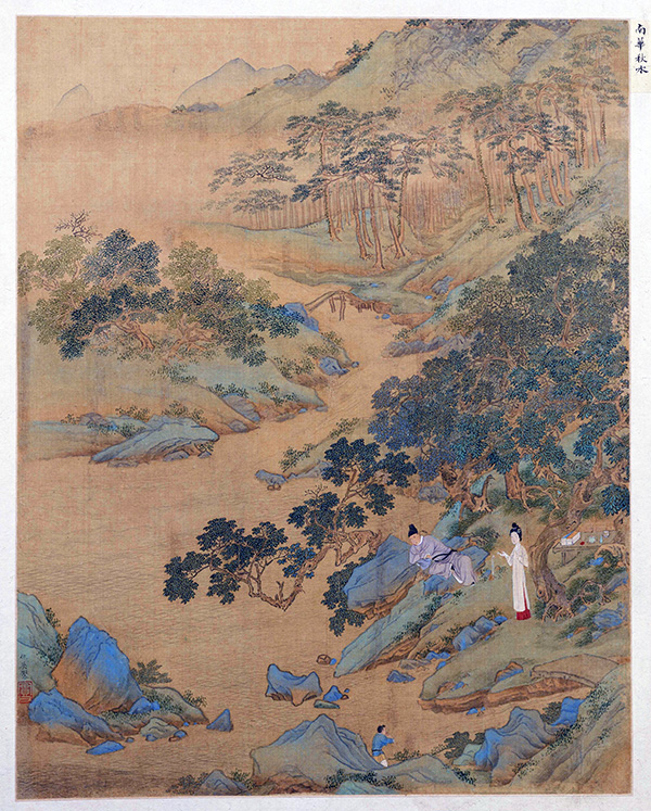 明 仇英 《人物故事图》10张 历史故事、寓言传说、文人轶事和诗文寓意 历代国画 第7张-墨韵书香 明 仇英 《人物故事图》10张 历史故事、寓言传说、文人轶事和诗文寓意