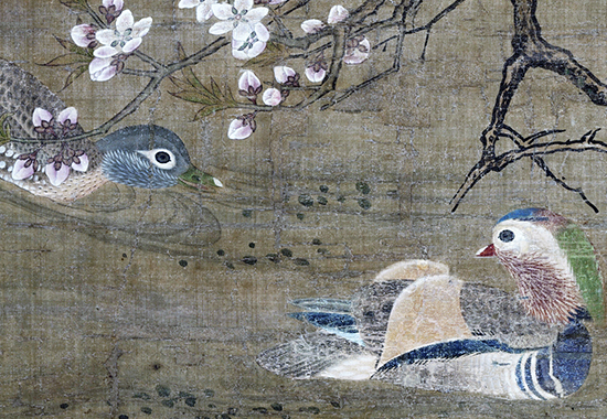明 吕纪 四季花鸟图-春 明代花鸟画第一家