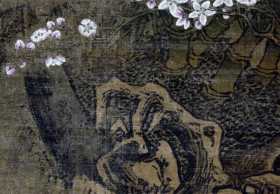明 吕纪 四季花鸟图-春 明代花鸟画第一家