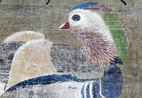 明 吕纪 四季花鸟图-春 明代花鸟画第一家