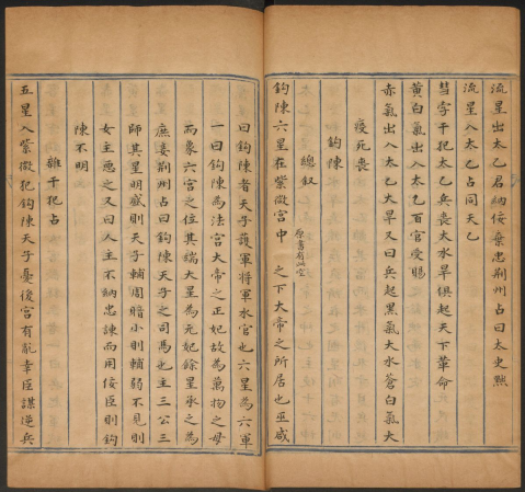 《觀象玩占》五十卷【唐】李淳風撰 明抄本 古代天文瑰宝的魅力