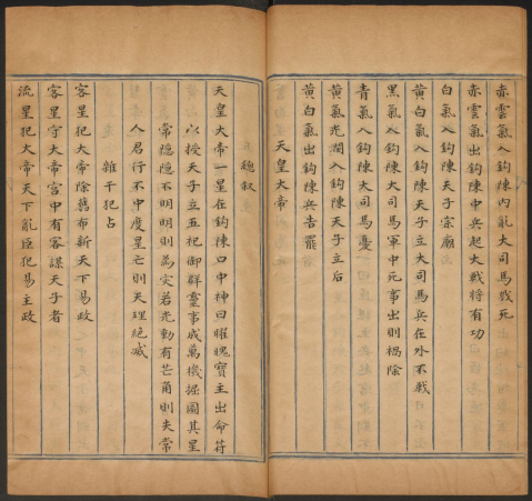 《觀象玩占》五十卷【唐】李淳風撰 明抄本 古代天文瑰宝的魅力