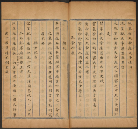 《觀象玩占》五十卷【唐】李淳風撰 明抄本 古代天文瑰宝的魅力