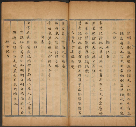 《觀象玩占》五十卷【唐】李淳風撰 明抄本 古代天文瑰宝的魅力