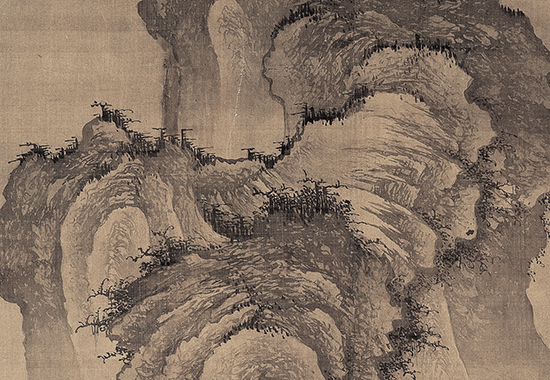 中国古代国画经典之一:明 李在 《山庄高逸图》“其人物笔致苍古,八面生动,开闽派之先”
