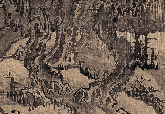 中国古代国画经典之一:明 李在 《山庄高逸图》“其人物笔致苍古,八面生动,开闽派之先”