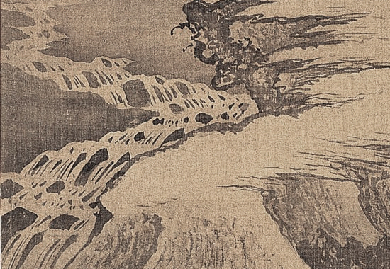 中国古代国画经典之一:明 李在 《山庄高逸图》“其人物笔致苍古,八面生动,开闽派之先”