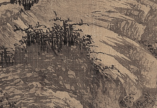 中国古代国画经典之一:明 李在 《山庄高逸图》“其人物笔致苍古,八面生动,开闽派之先”