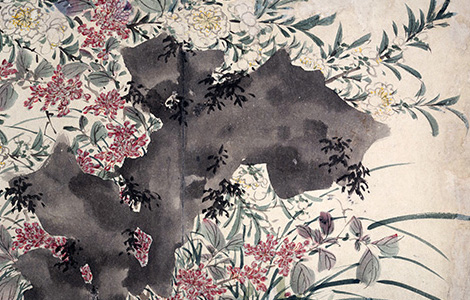 明 陈淳 花卉图册 与徐渭并称 “青藤白阳”