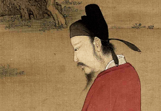 中国古代绘画经典之作:宋 赵佶《听琴图》简洁高雅宁静专注 超脱尘世氛围