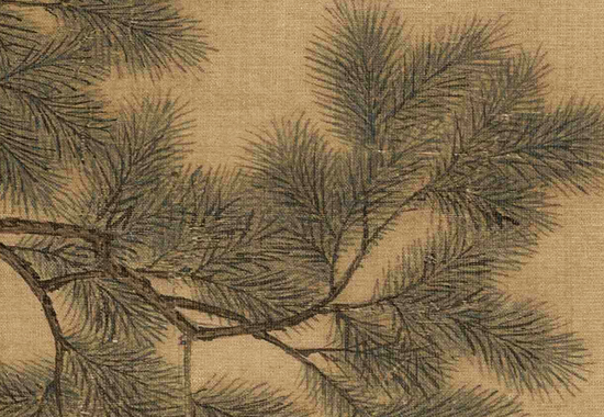 中国古代绘画经典之作:宋 赵佶《听琴图》简洁高雅宁静专注 超脱尘世氛围