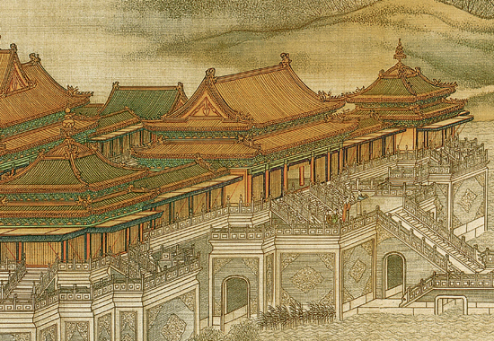中国绘画史上经典之作:清院本《清明上河图》