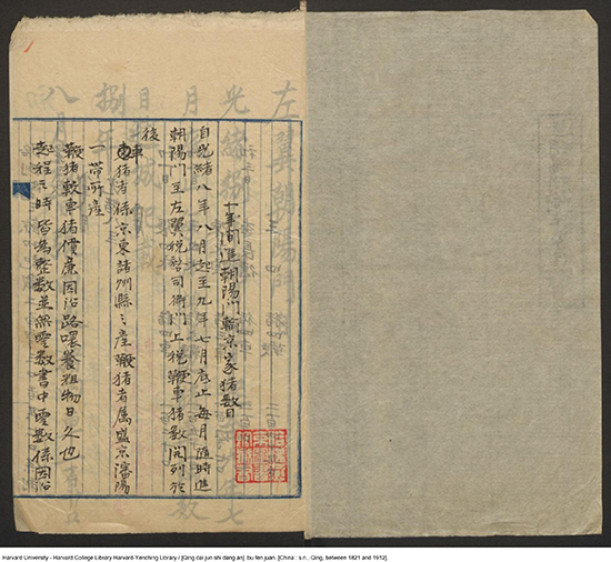 《李鴻章倡辦海軍往來電稿》 清光緒年間鈔本(1889-1911)