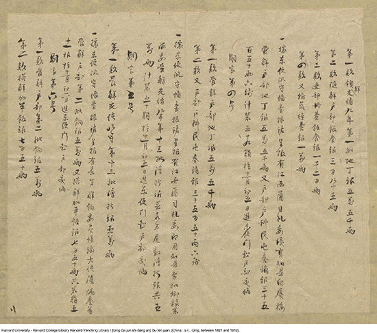 《李鴻章倡辦海軍往來電稿》 清光緒年間鈔本(1889-1911)
