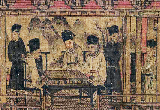 北宋 张先 《十咏图》传世孤品 吴兴南园美景 人物儒雅风流 气氛轻松愉快 太平盛世